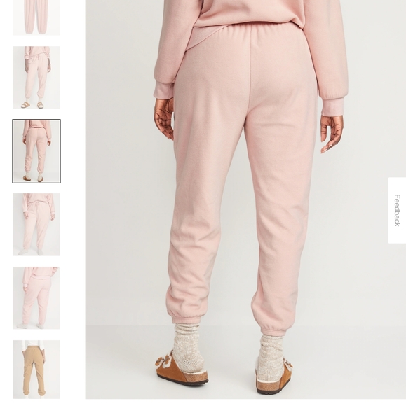 🎅 Microfleece Jogger-Baby Pink - Picture 2 of 6